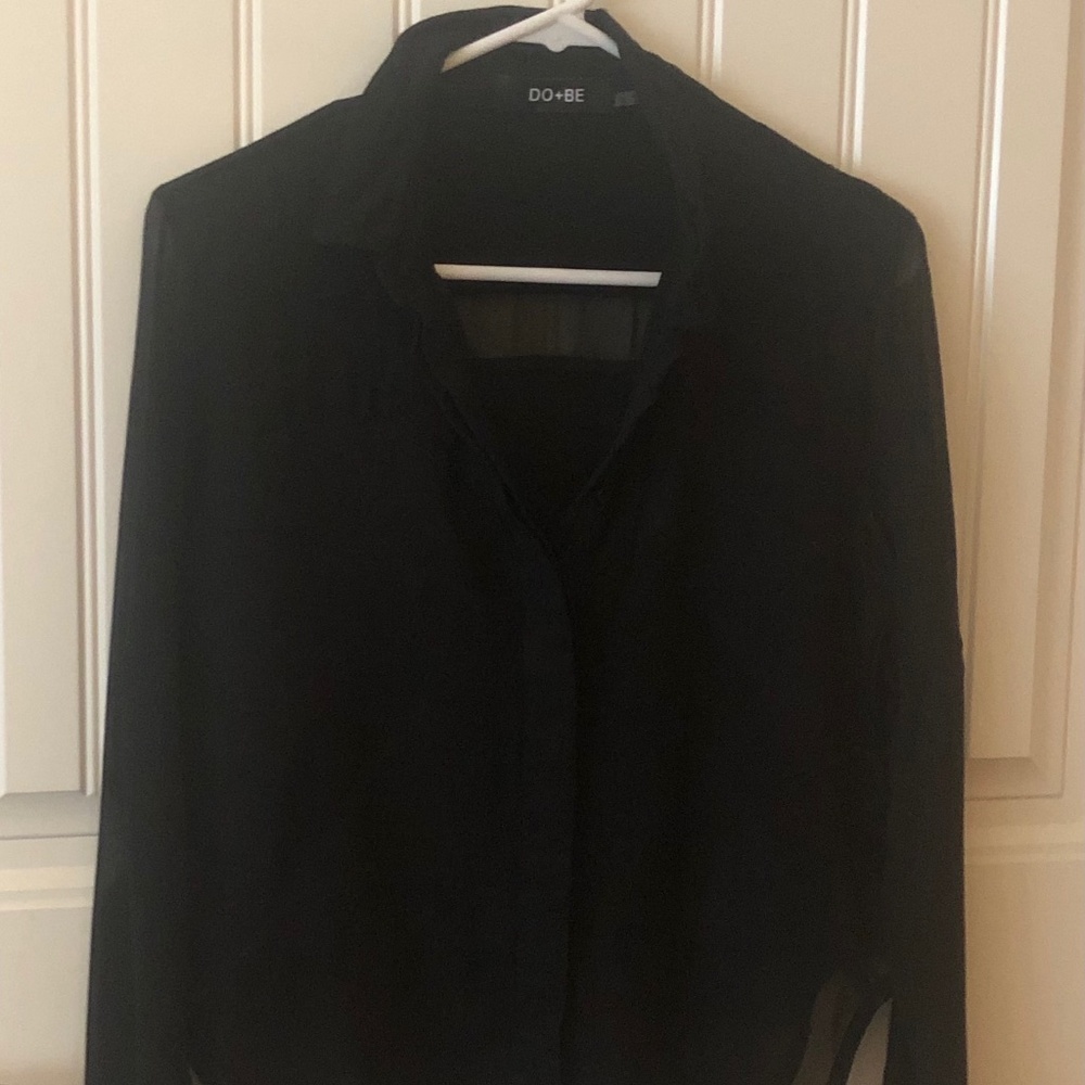 DO+BE Black Blouse